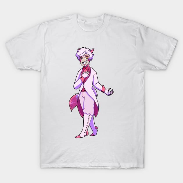 Funtime Foxy Gijinka Transparent T-Shirt by spaceagebarbie